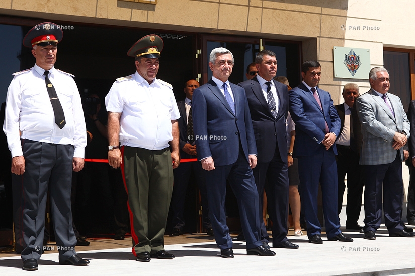 В Давидашене открылось новое административное здание Полиции РА