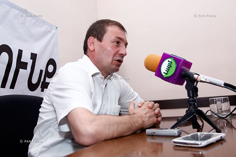 Press conference of chairman of NA Standing Committee on Science, Education, Culture, Youth and Sport Artak Davtyan  