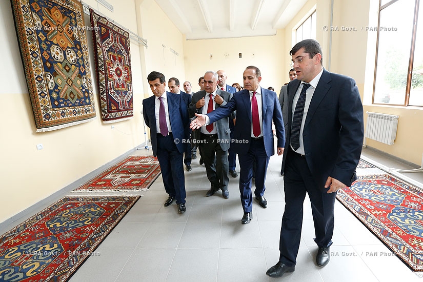 RA Govt.: PM Hovik Abrahamyan visits 'Metax' and 'Artsakh Fruit' companies
