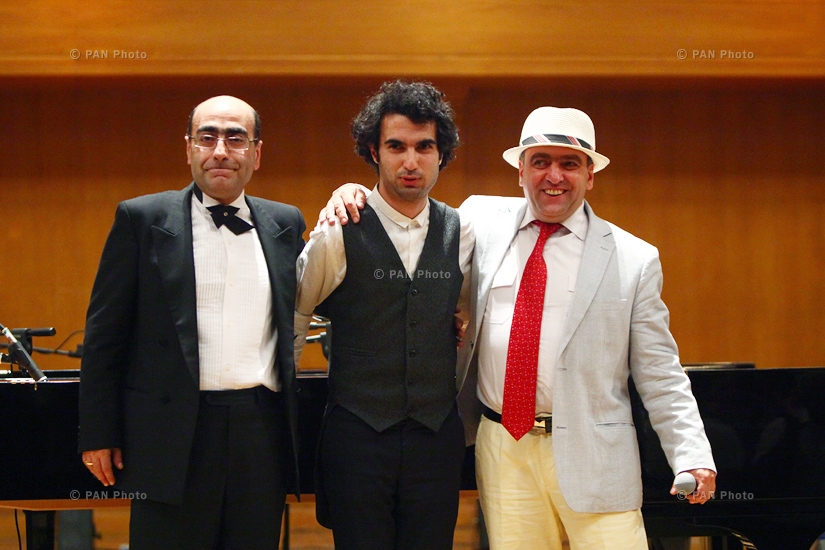 Armen Babakhanyan, Vahagn Hayrapetyan, Tigran Hamasyan:  Backstage and concert