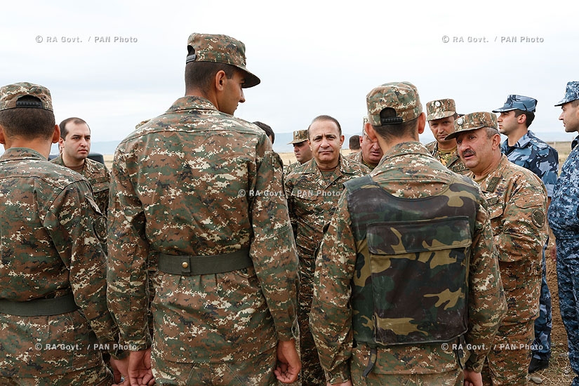 RA Govt.: PM Hovik Abrahamyan visits NKR Defense Army Advanced Positions
