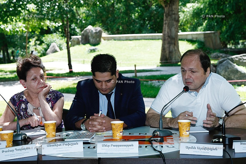 Open air discussion on Problems of people with disabilities in Yerevan