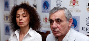 Press conference of  Aram Satyan, head of Composers' Union of Armenia