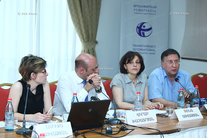 Presentation and discussion of corruption risks assessment at Armenian defense institutions