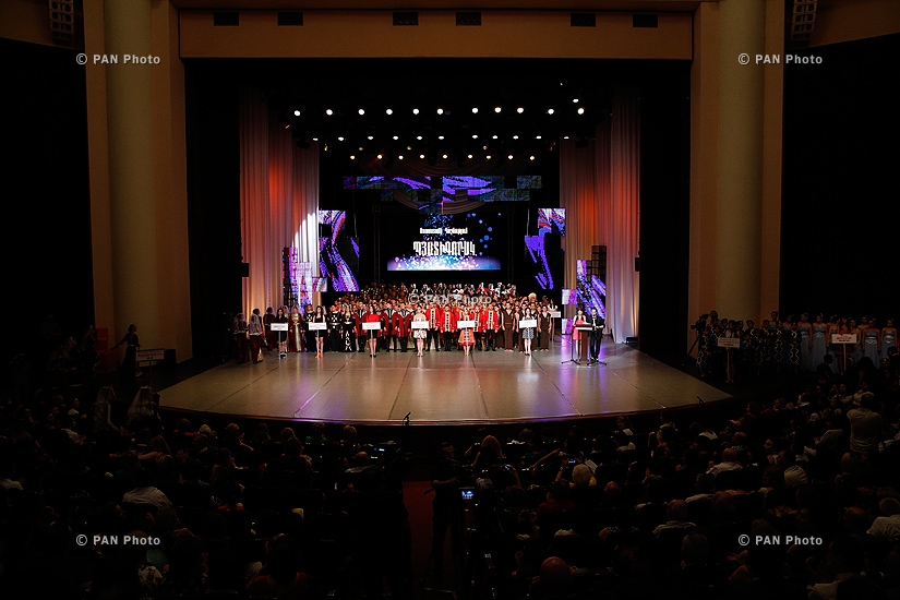 Церемония открытия второго всеармянского фестиваля «Моя Армения»