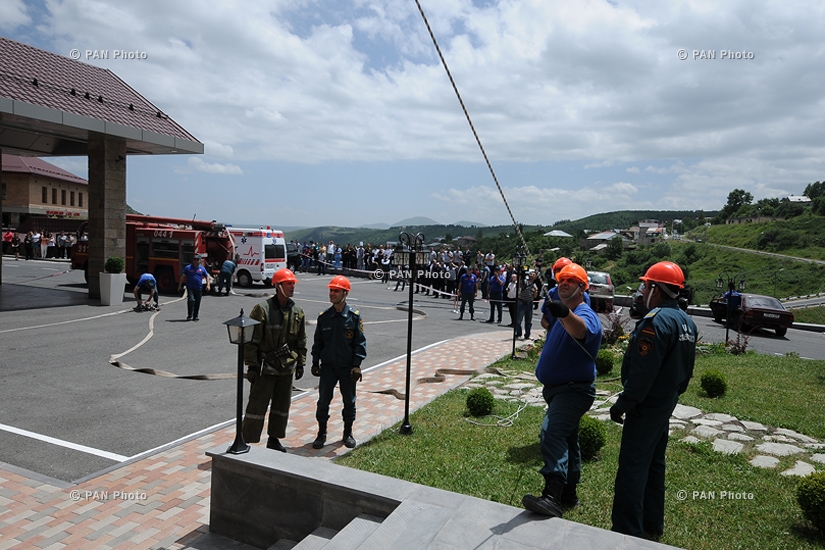 “Tsaghkadzor Marriott” Hotel had Fire Drill organized together with RA Ministry of Emergency  Situations