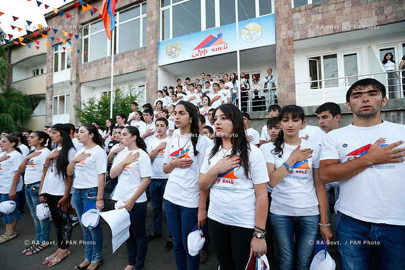 RA Govt.: Hovik Abrahamyan meets with participants of “Come Home