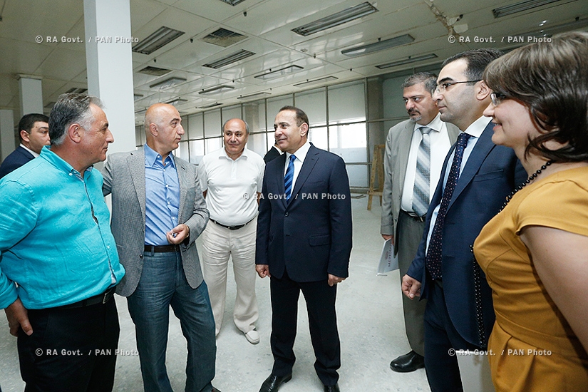 RA Govt.: PM Hovik Abrahamyan visits Meridian jewelry free economic zone 