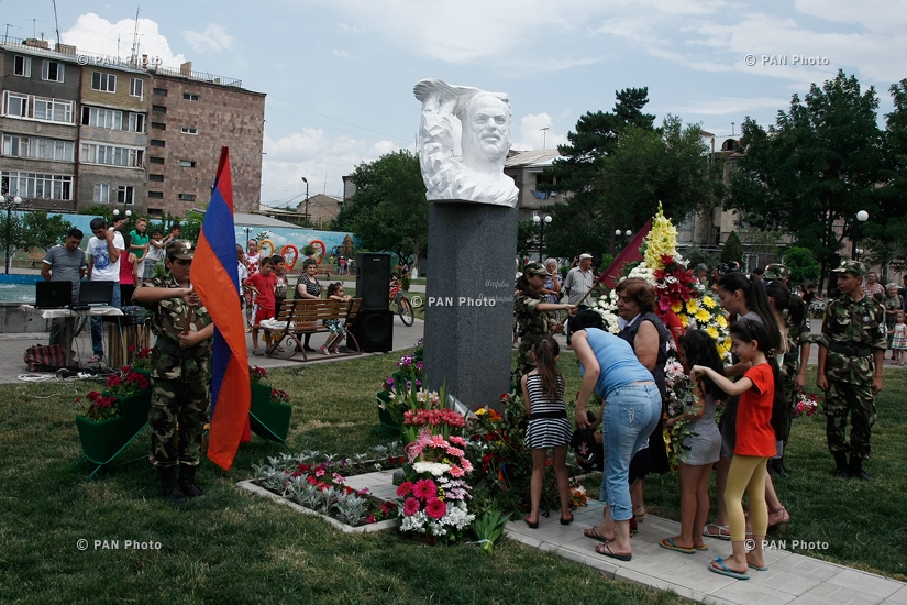 Открыт памятник национальному герою Мовсесу Горгисяну