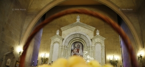 Blessing of apricots during Golden Apricot 11th film festival 