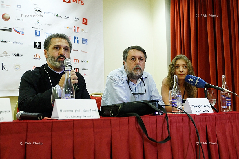 Press conference of director Vitaly Mansky: 11th Golden Apricot Film Festival