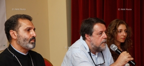 Press conference of director Vitaly Mansky: 11th Golden Apricot Film Festival
