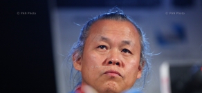 Press conference of  Korean director Kim Ki Duk. 11th Golden Apricot Film Festival