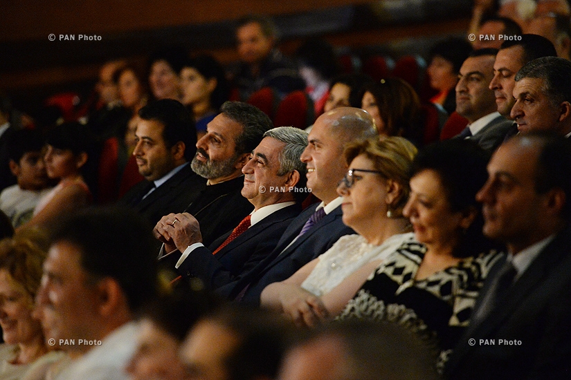 President Serzh Sargsyan attends 