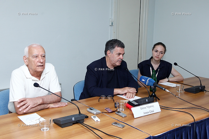 Press conference of Israeli directos Amos Gitai: : 11th Golden Apricot Film Festival