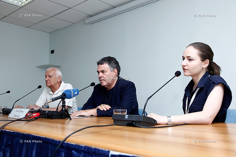 Press conference of Israeli directos Amos Gitai: : 11th Golden Apricot Film Festival
