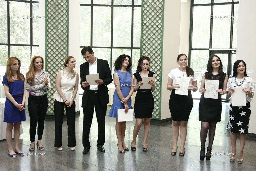 Science Po Armenia առաջին շրջանավարտներին դիպլոմների հանձնման արարողությունը 