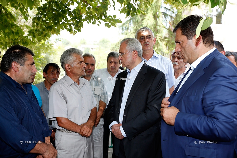 Minister of Agriculture Sergo Karapetyan visits Tavush Province
