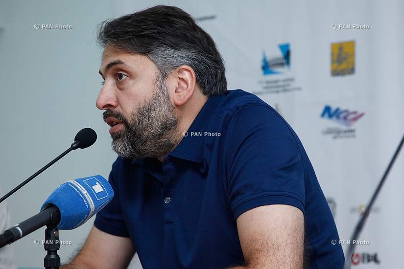 Press conference of Georgian director Levan Koguashvili: 11th Golden Apricot Film Festival