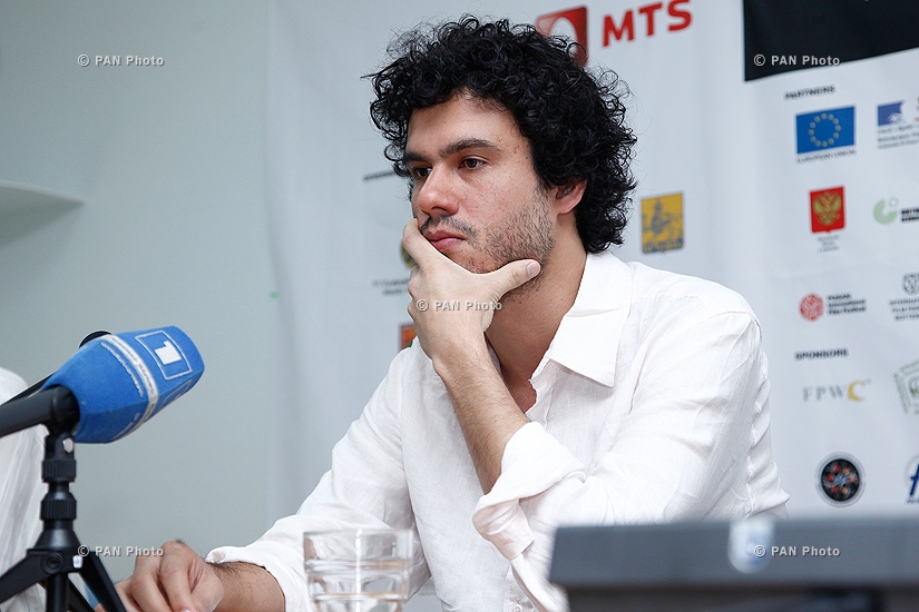 Press conference of Brazilian director Fellipe Barbosa: 11th Golden Apricot Film Festival