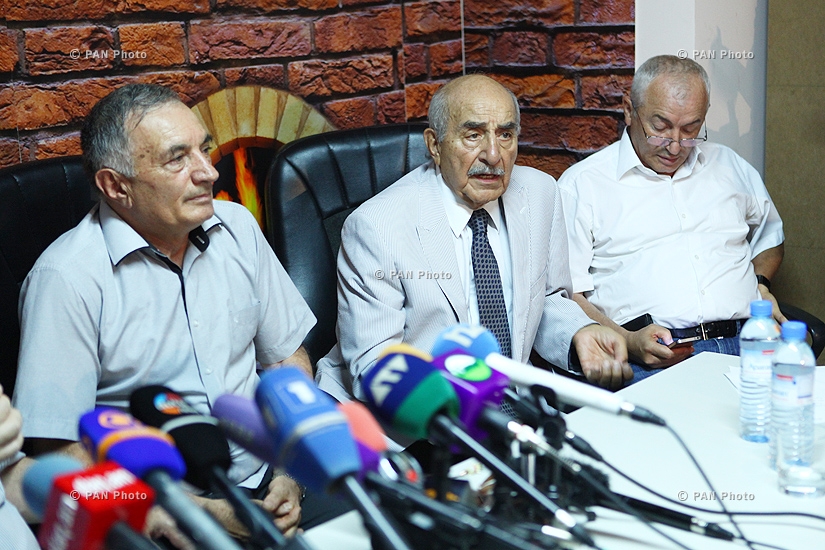 Press conference in support of Levon Hayrapetyan