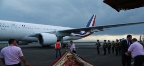 Ֆրանսիայի նախագահ Ֆրասուա Օլանդի պաշտոնական այցը Երևան