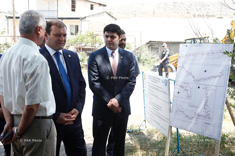 Yerevan Mayor Taron Margaryan vists Malatia-Sebastia administrative district 