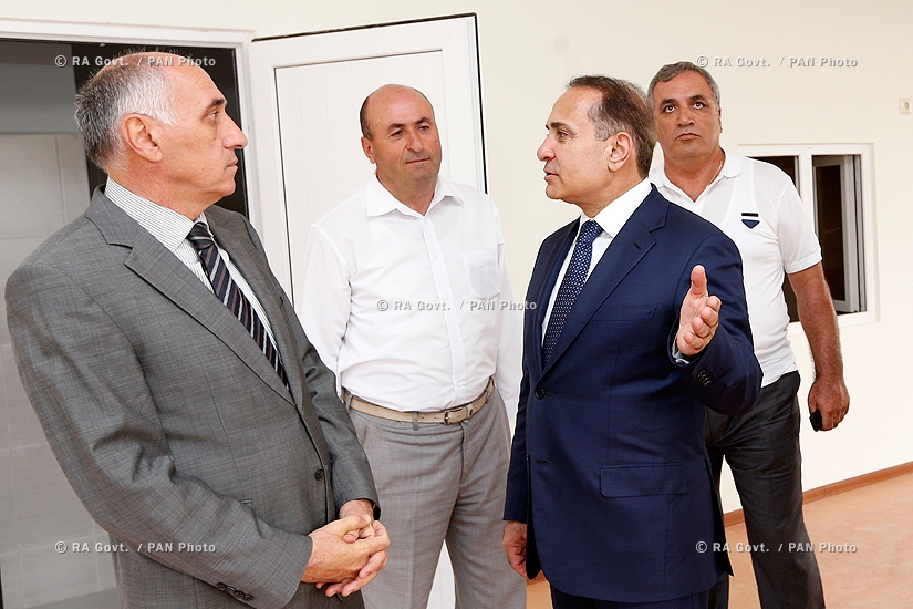 RA Govt.: PM Hovik Abrahamyan's working visit to Shirak Province