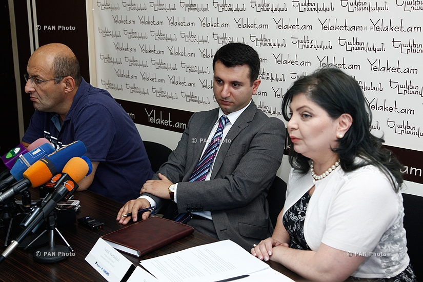 Пресс-конференция Карена Варданяна, Гаяане Степанян и  Нарека Варданяна