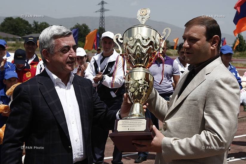 Tsakhkadzor hosts Best Athletic Family 2014 tournament finals