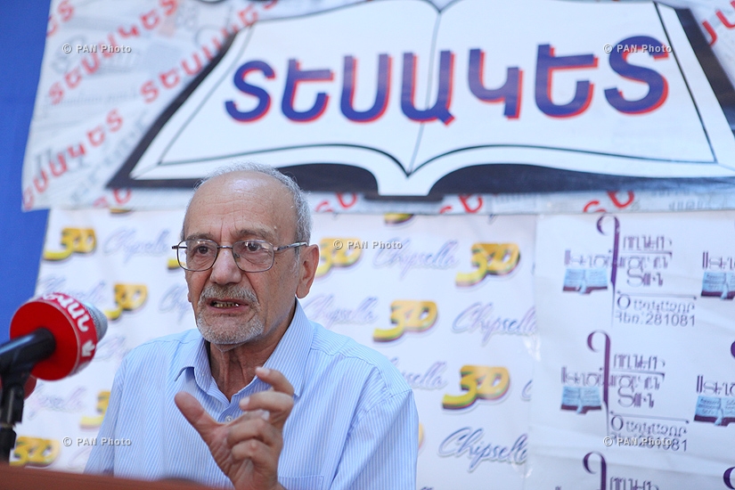 Press conference of Armenian Consumers' Association Chairman Armen Poghosyan