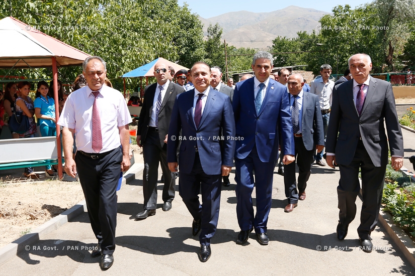 RA Govt.: PM Hovik Abrahamyan vists border communities of Vayots Dzor Province