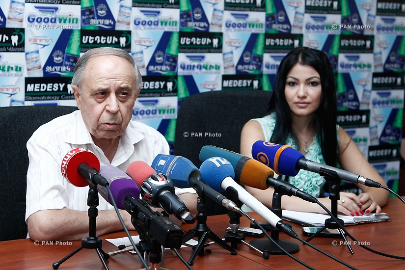 Press conference of “Achilles” Drivers Rights Protection Center NGO President Eduard Hovhannisyan