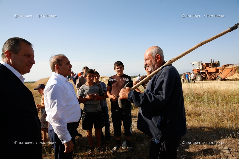 RA Govt.: PM Hovik Abrahamyan visits communities in Gegharkunik Province