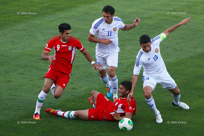 Armenia U21 vs Iran U21 football match