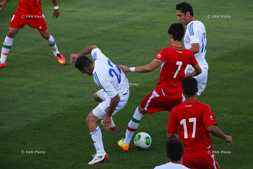 Armenia U21 vs Iran U21 football match