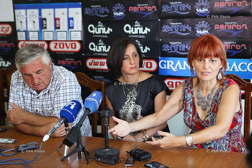Press conference of  