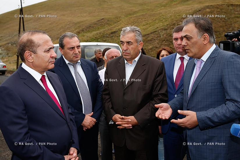 Правительство РА: Премьер-министр Овик Абрамян посетил Лорийскую область 