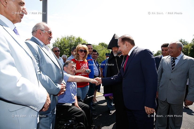 Правительство РА: Премьер-министр Овик Абрамян посетил Лорийскую область 