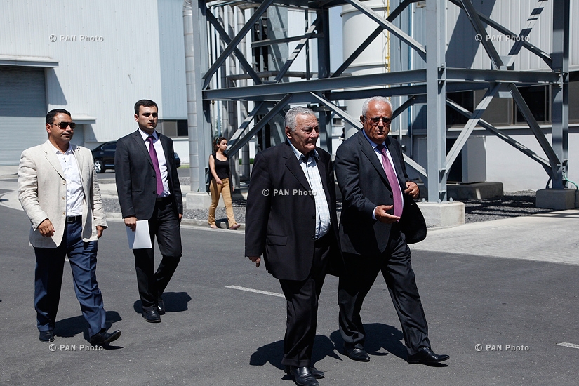 Пресс-конференция Министра энергетики и природных ресурсов Армении Ерванда Захаряна в Ереванской ТЭЦ