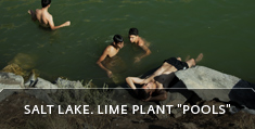 Salt Lake. Lime plant 
