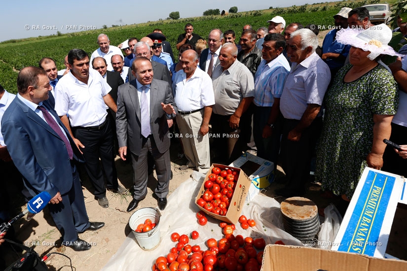 RA Govt.: PM Hovik Abrahamyan pays working visit to Armavir Province 