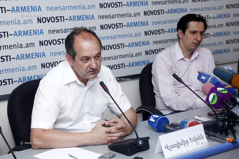 Press conference of the Director of the Center for Public Policy Research Vladimir Yevseyev and Caucasus studies expert Andrey Areshev