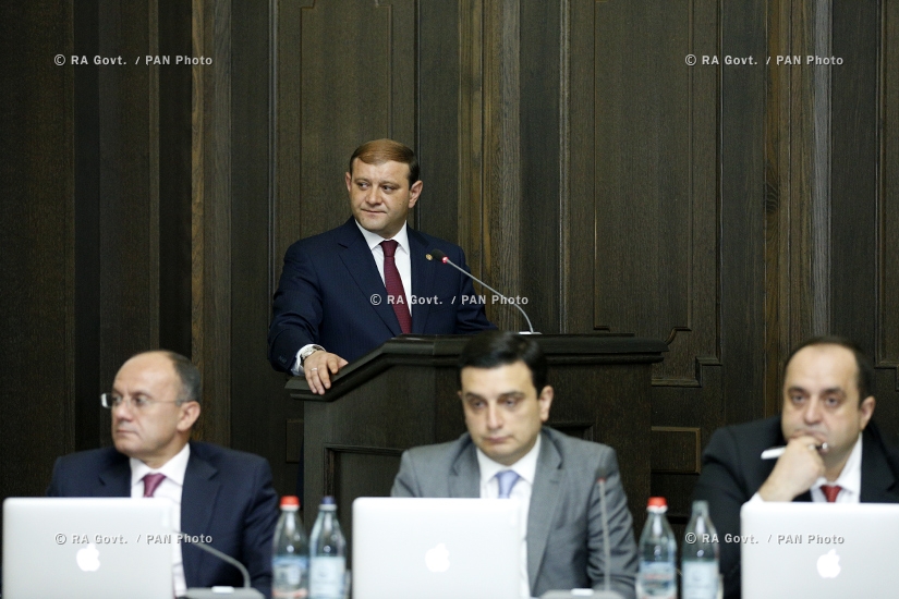 RA Govt. Armenian Government session
