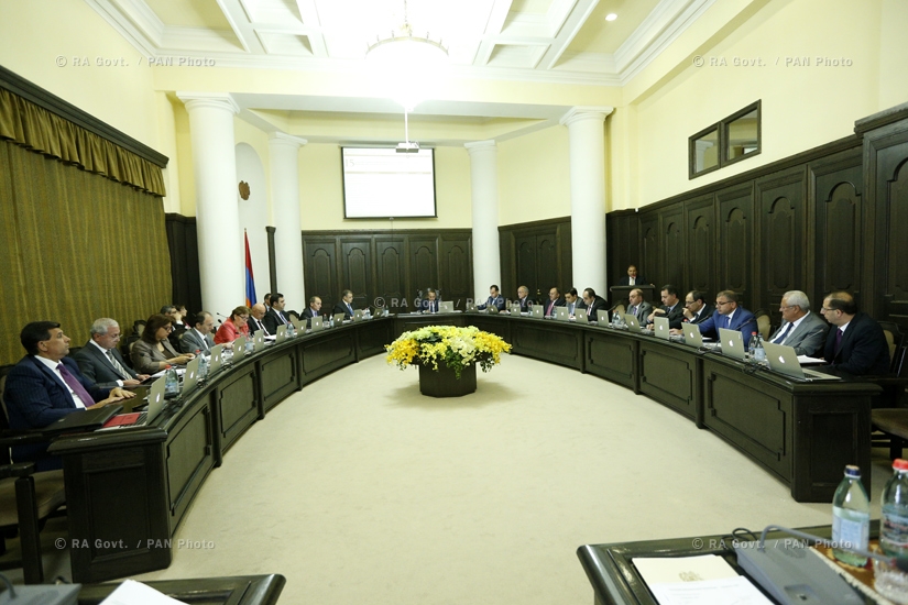 RA Govt. Armenian Government session