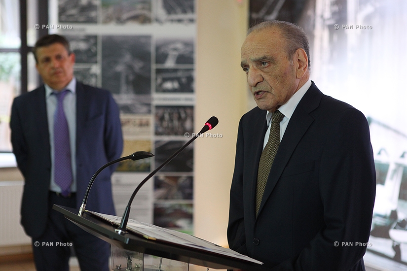 Открытие выставки «Проекты и их реализация», посвященной 80-летию заслуженного архитектора Армении Гургена Мушегяна