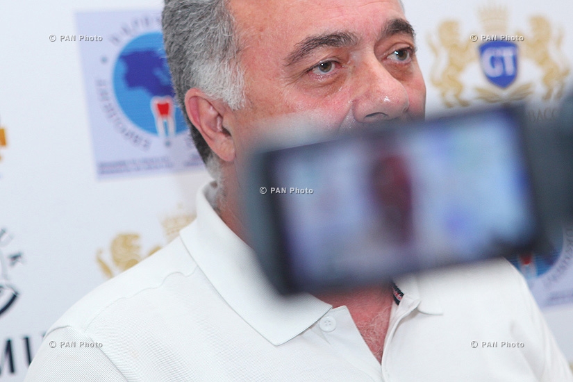 Press conference of the head of Heritage faction Ruben Hakobyan 