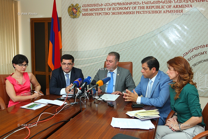 Press conference on Yerevan Show 2014 jewelry exhibition 