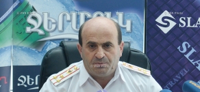 Пресс-конференция начальникa дорожно-патрульной службы Дорожной полиции РА, полковник Норикa Саркисянa 