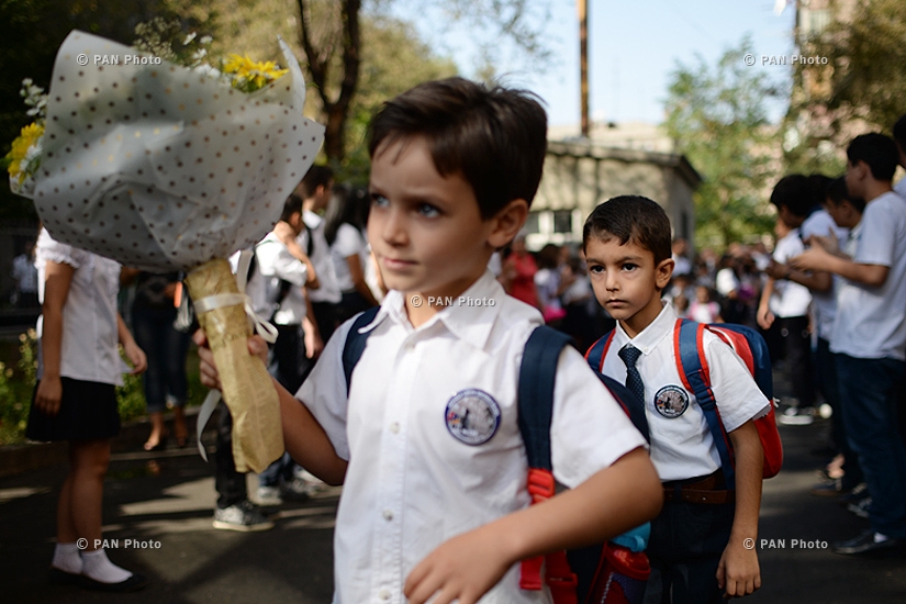 «1 Сентября»: День Знаний в армянских школах